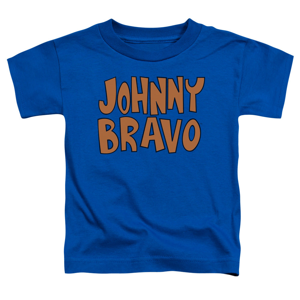 Johnny Bravo Jb Logo Toddler Kids Youth T Shirt Royal Blue