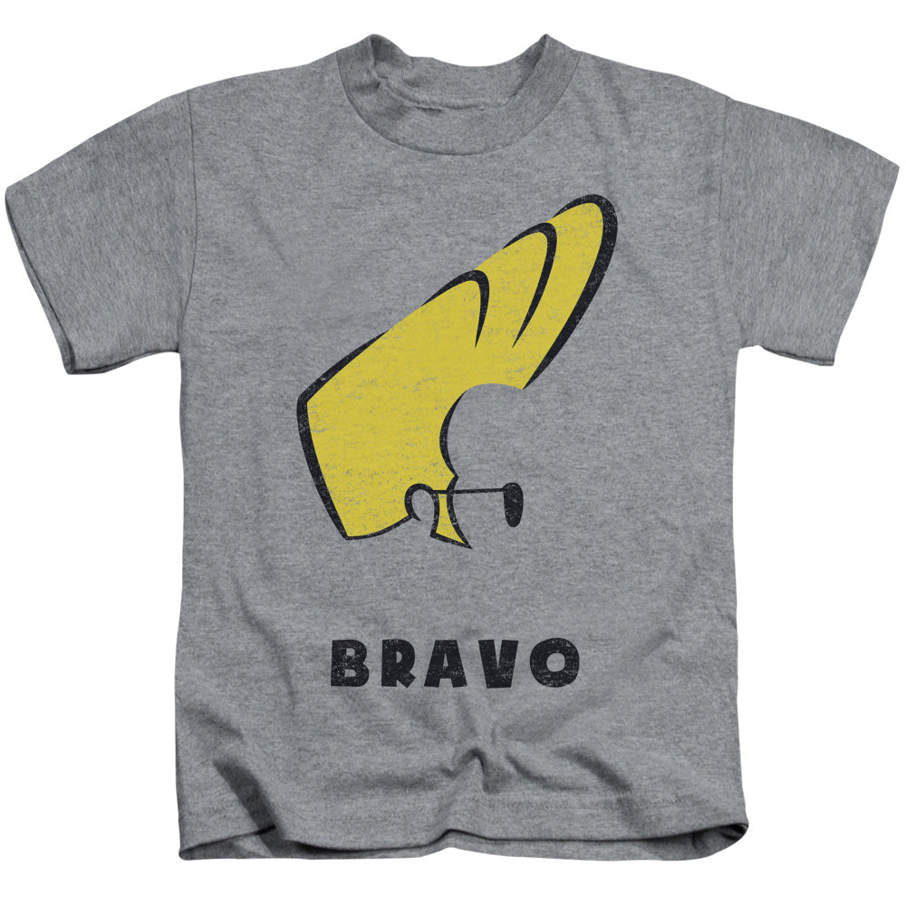 Johnny Bravo Johnny Hair Juvenile Kids Youth T Shirt Athletic Heather