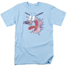 Load image into Gallery viewer, Courage the Cowardly Dog Evil Inside Mens T Shirt Light Blue