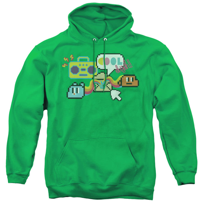 Amazing World of Gumball Cool Oh Yeah Mens Hoodie Kelly Green
