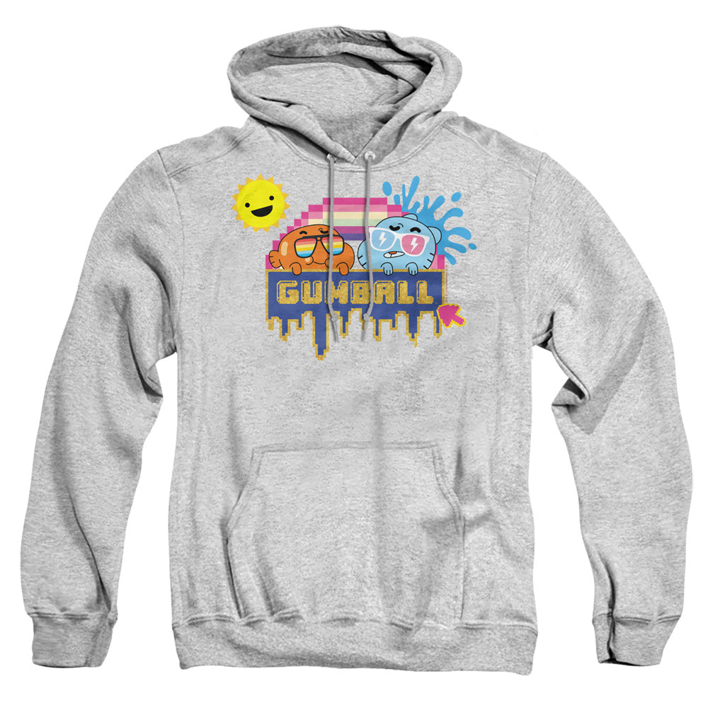 Amazing World Of Gumball Sunshine Mens Hoodie Athletic Heather Officially Licensed
