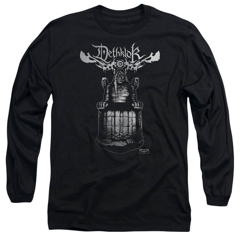 Metalocalypse Statue Mens Long Sleeve Shirt Black