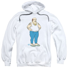 Load image into Gallery viewer, Aqua Teen Hunger Force Carl Mens Hoodie White