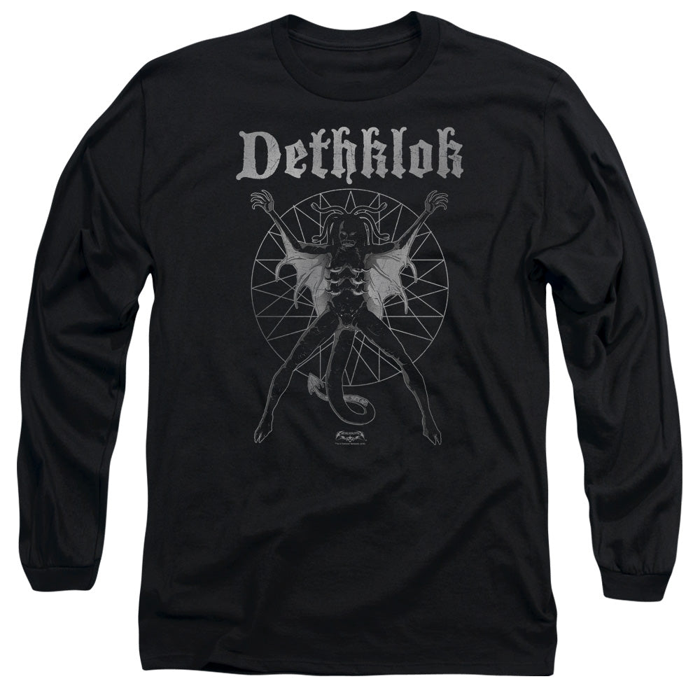 Metalocalypse Sigil Mens Long Sleeve Shirt Black