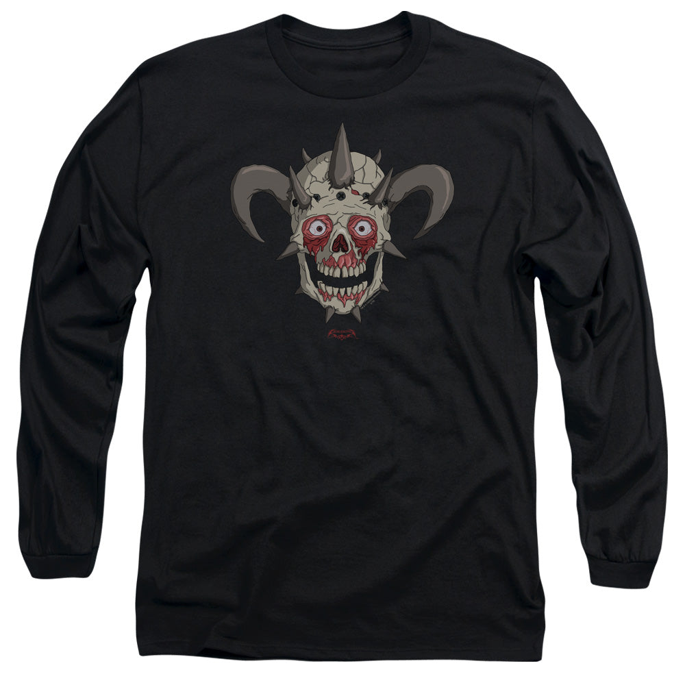 Metalocalypse Facebones Mens Long Sleeve Shirt Black