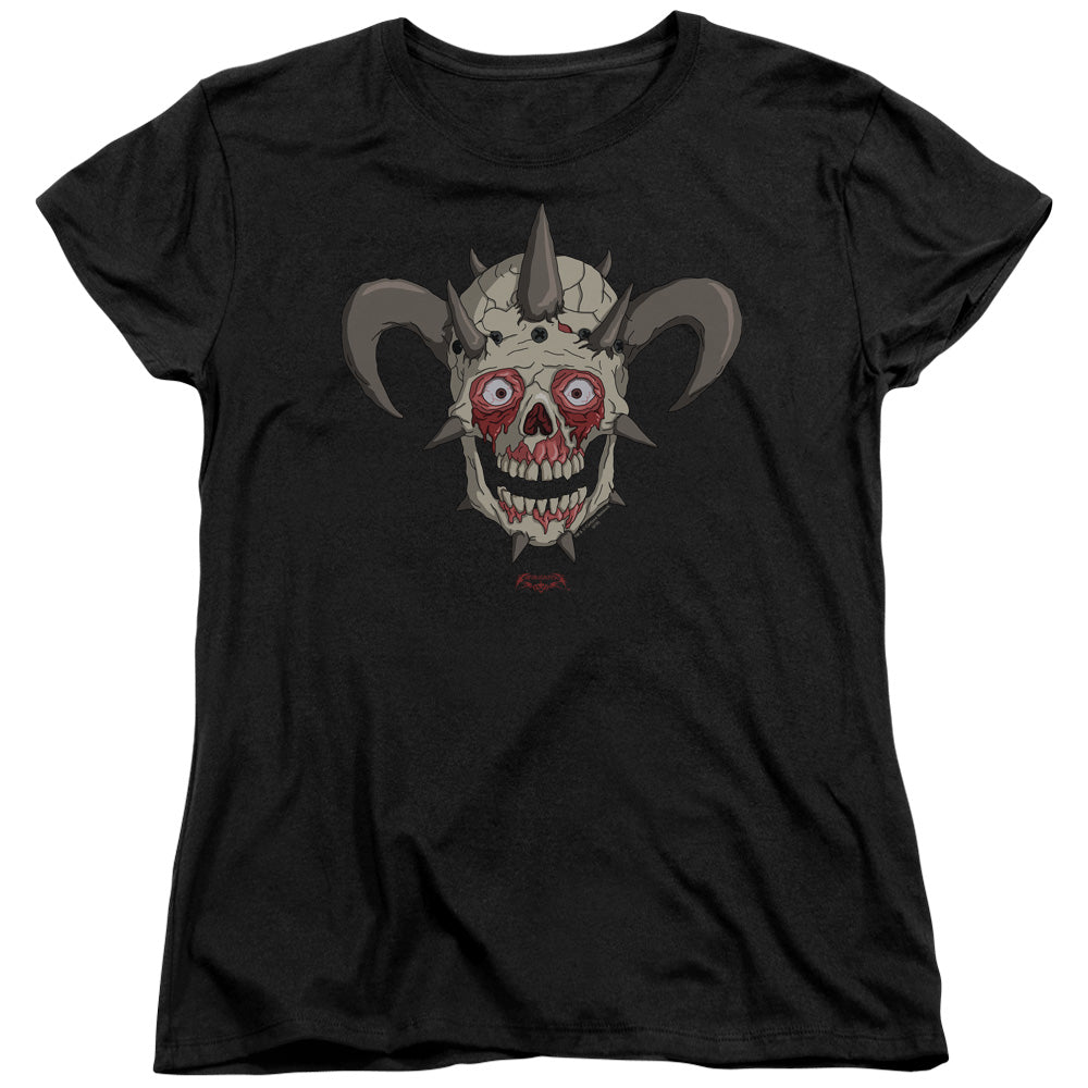 Metalocalypse Facebones Womens T Shirt Black