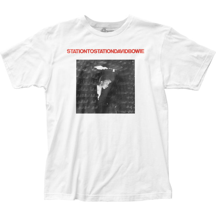 David Bowie Station to Station Mens T Shirt White
