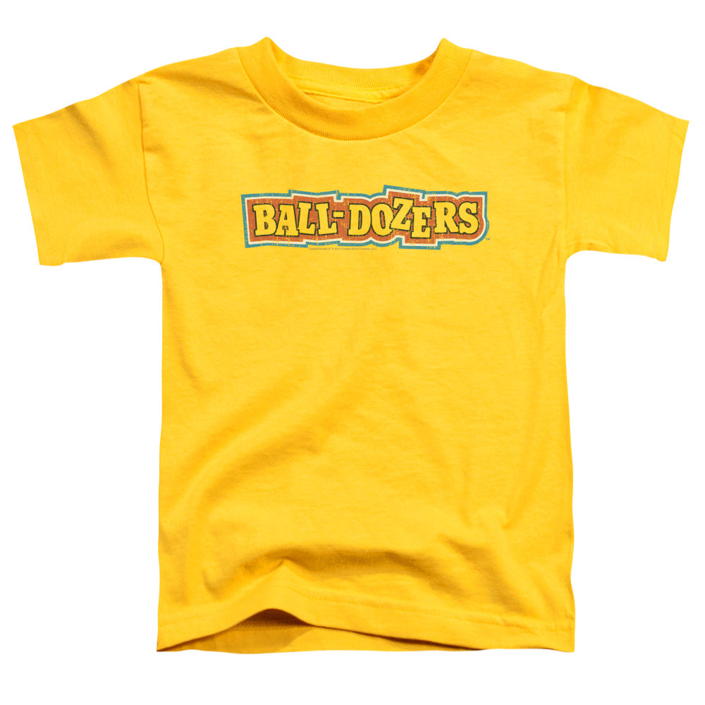 Dubble Bubble Balldozers Toddler Kids Youth T Shirt Yellow Officially Licensed