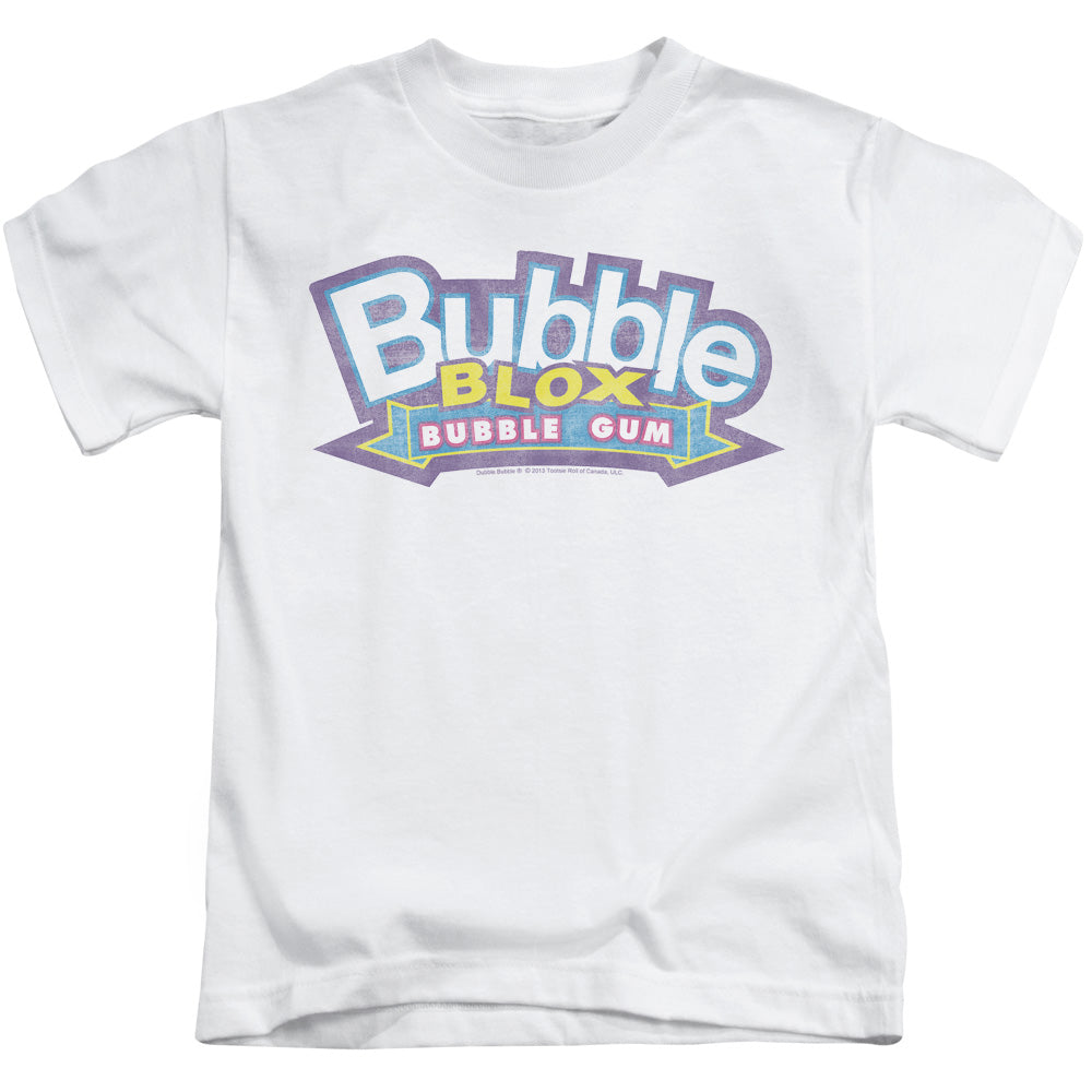 Dubble Bubble Bubble Blox Juvenile Kids Youth T Shirt White (4) Officially Licensed
