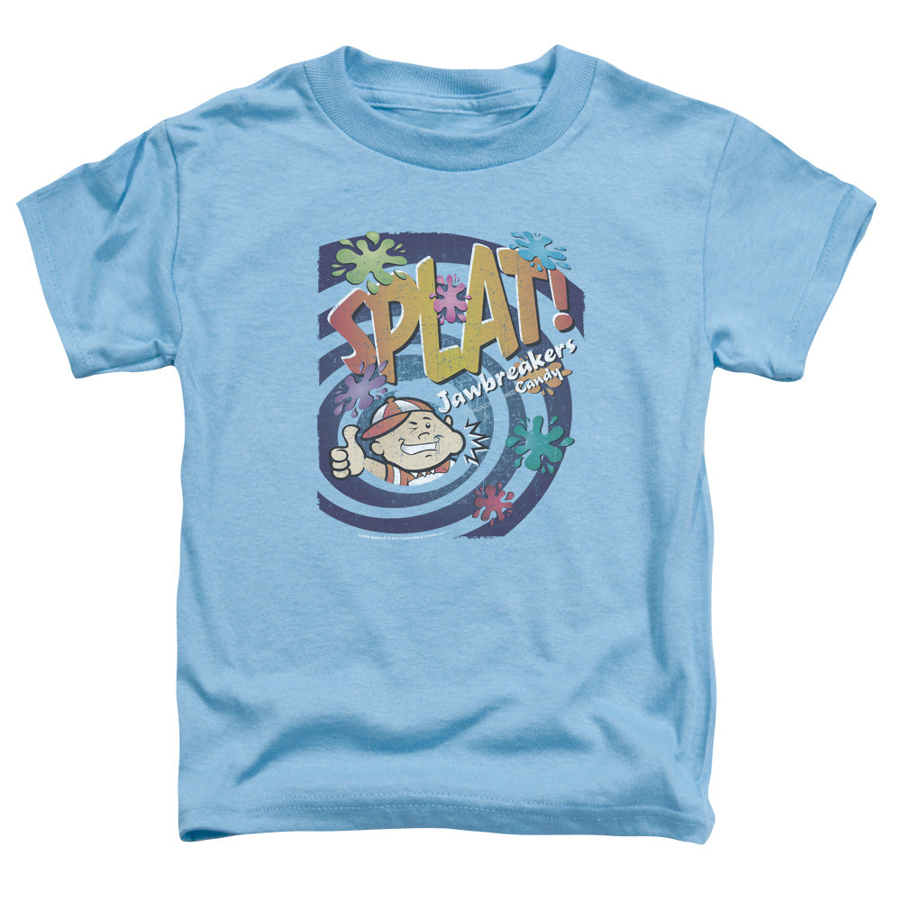Dubble Bubble Splat Jawbreakers Toddler Kids Youth T Shirt Carolina Blue Officially Licensed