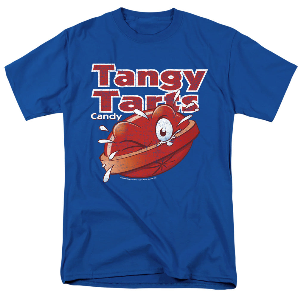Dubble Bubble Tangy Tarts Mens T Shirt Royal Blue Officially Licensed