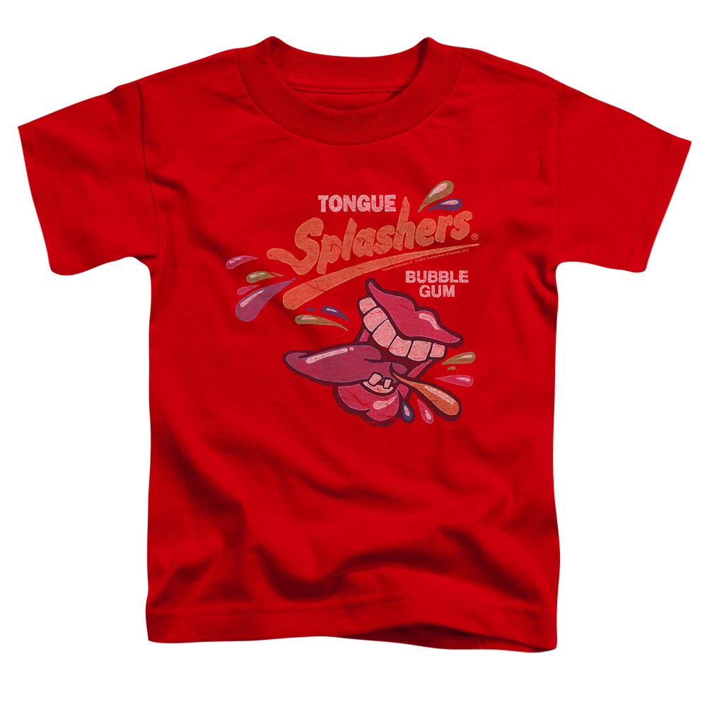 Dubble Bubble Distress Logo Toddler Kids Youth T Shirt Red Officially Licensed