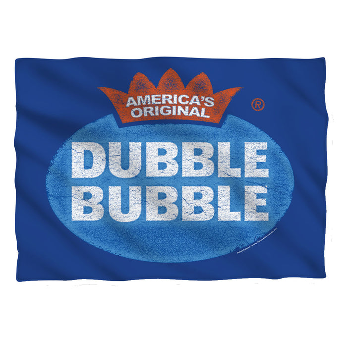 Dubble Bubble Vintage Logo Pillow Case