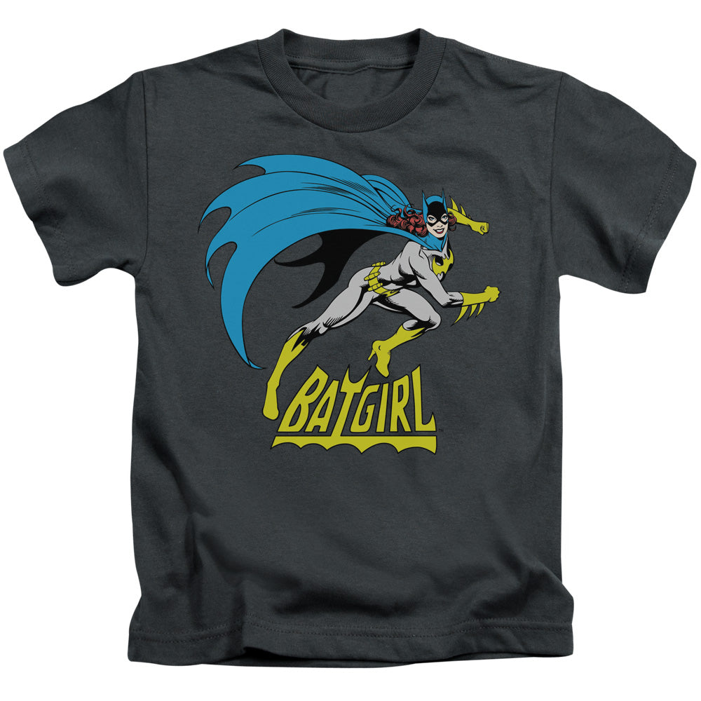 DC Comics Batgirl is Hot Juvenile Kids Youth T Shirt Charcoal