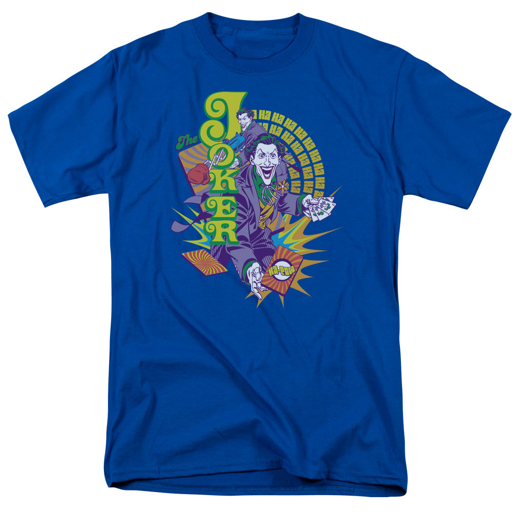 DC Comics Raw Deal Mens T Shirt Royal Blue