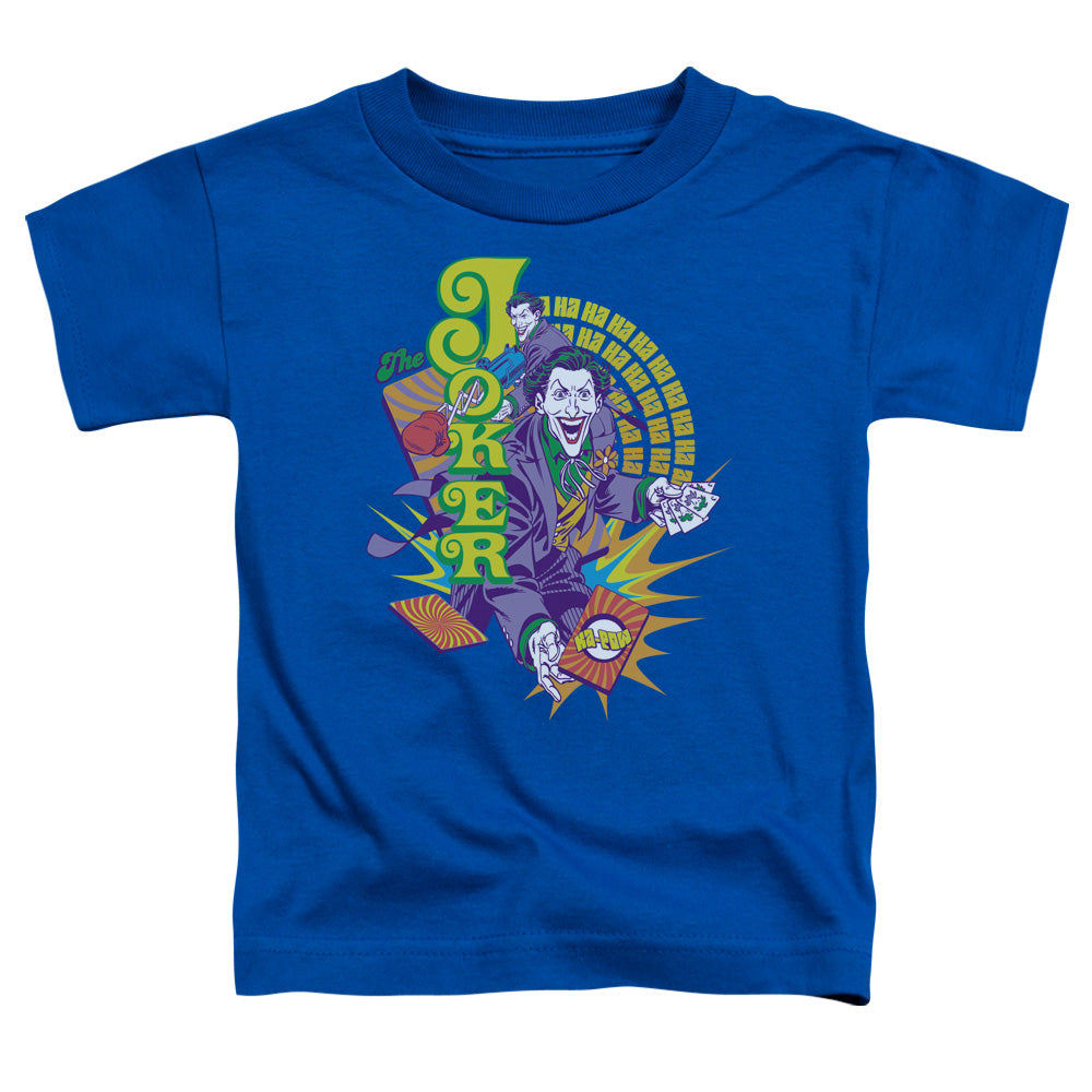 DC Comics Raw Deal Toddler Kids Youth T Shirt Royal Blue
