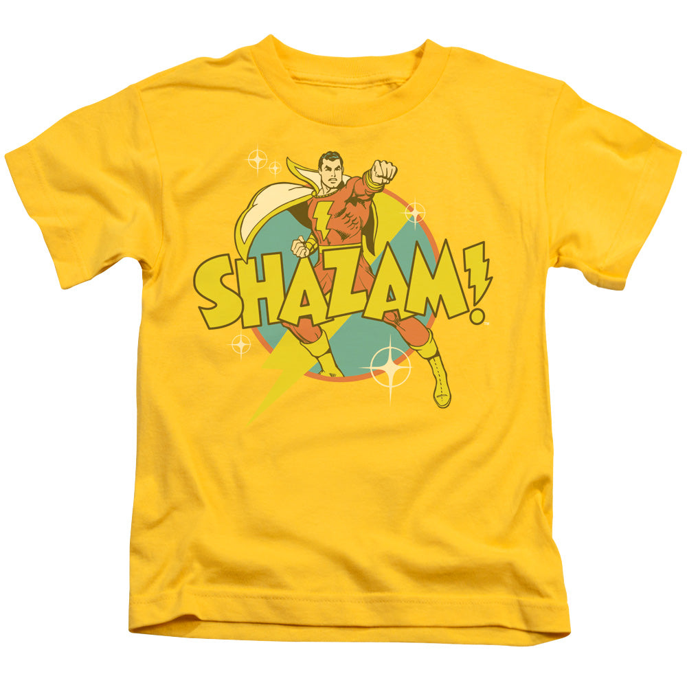 DC Comics Power Bolt Juvenile Kids Youth T Shirt Yellow