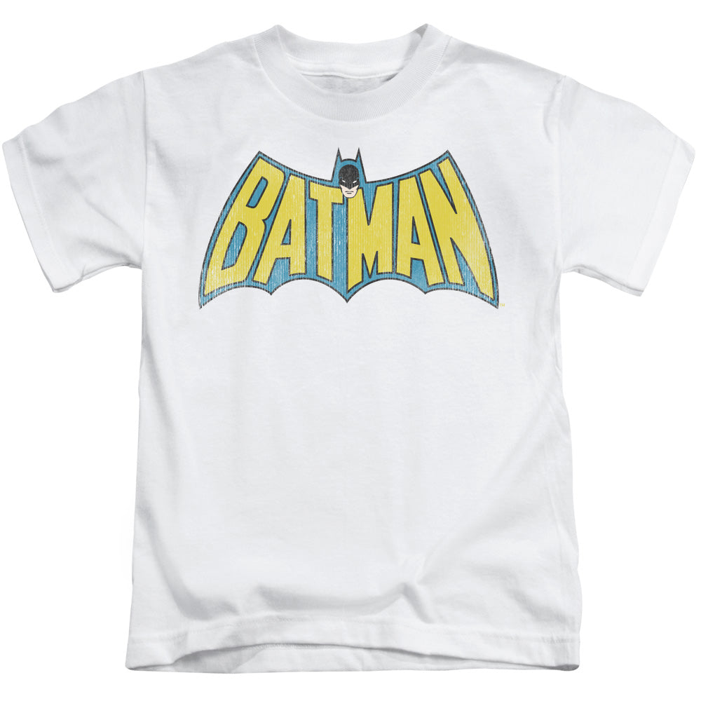 DC Comics Classic Batman Logo Juvenile Kids Youth T Shirt White