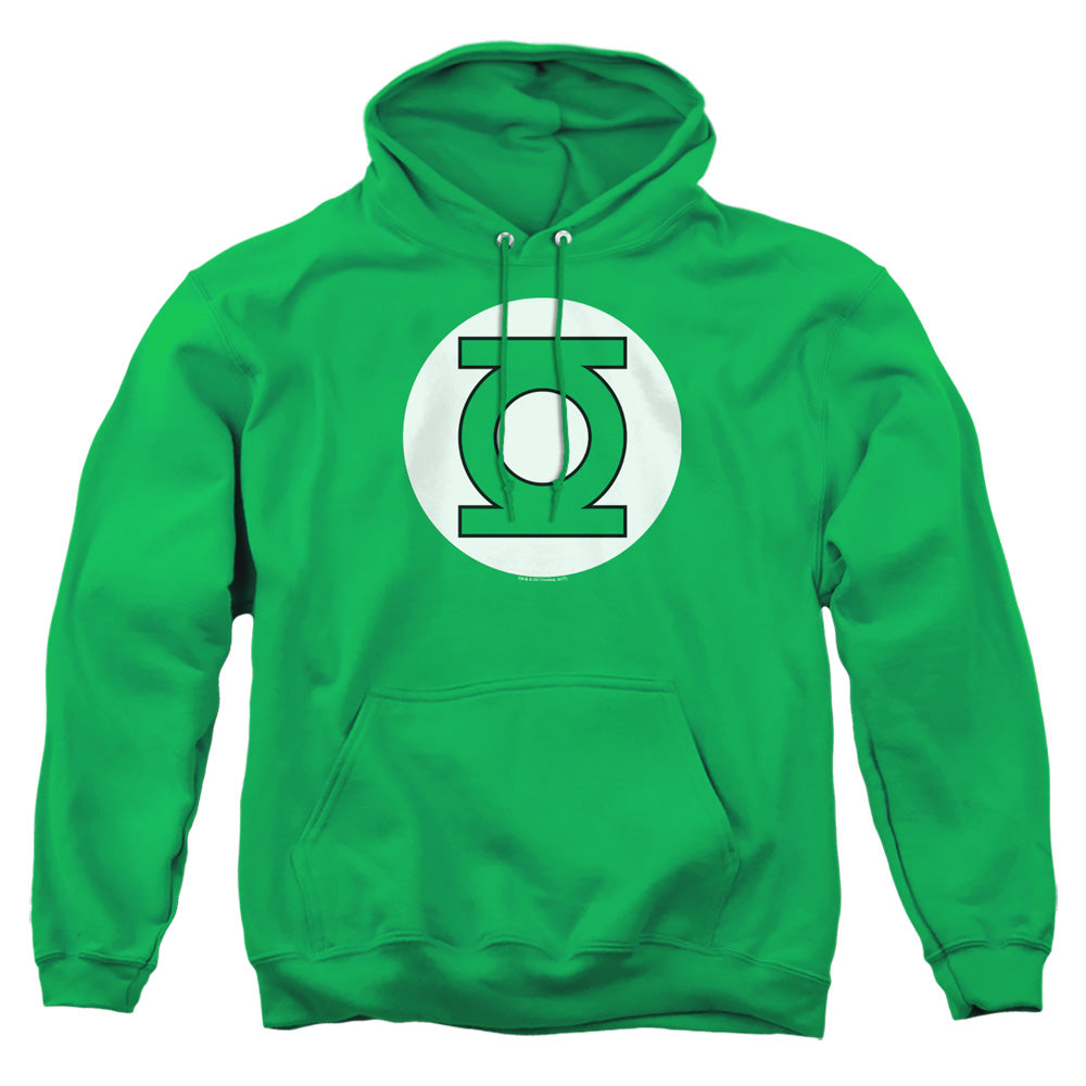 Dc Green Lantern Logo Mens Hoodie Kelly Green Officially Licensed