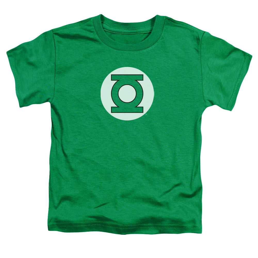 DC Comics Green Lantern Logo Toddler Kids Youth T Shirt Kelly Green