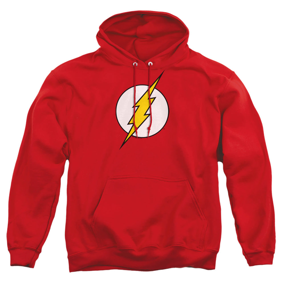 Dc Flash Flash Logo Mens Hoodie Red Officially Licensed
