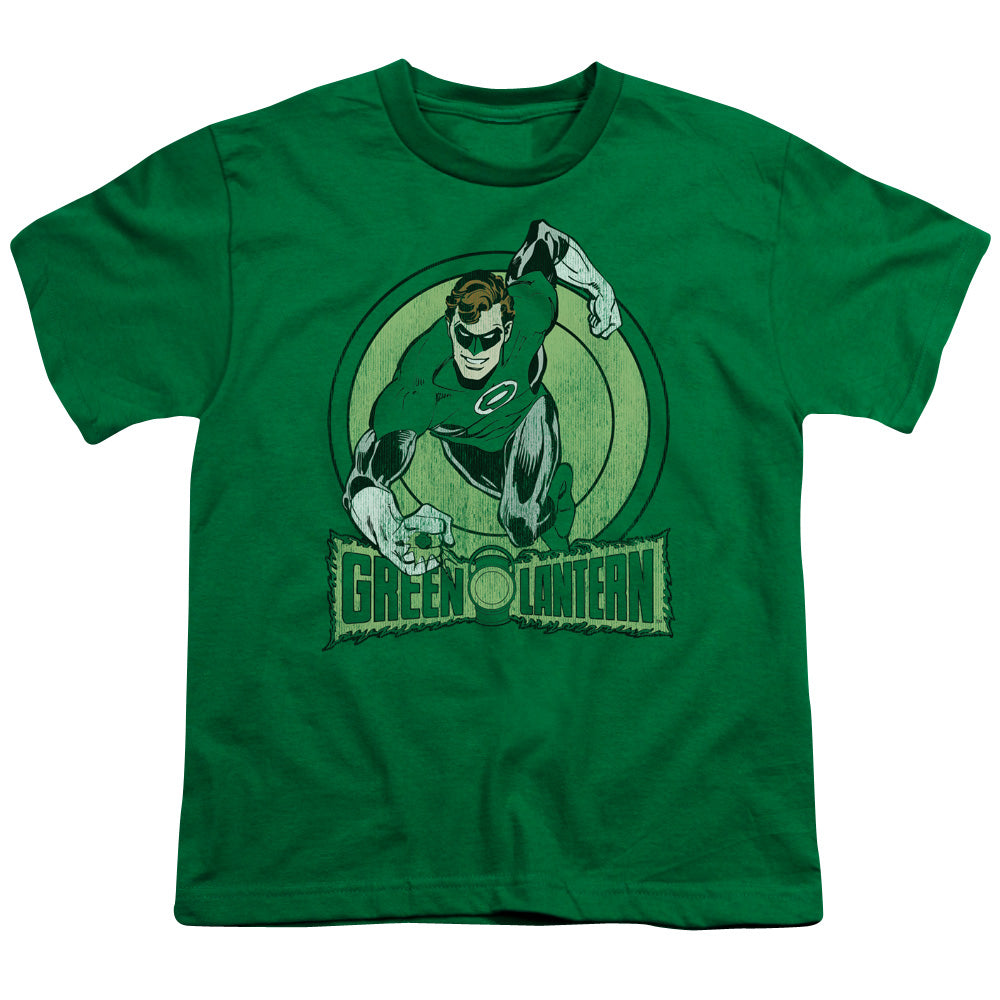 DC Comics Green Lantern Kids Youth T Shirt Kelly Green
