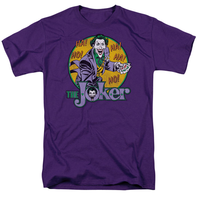 DC Comics the Joker Mens T Shirt Purple