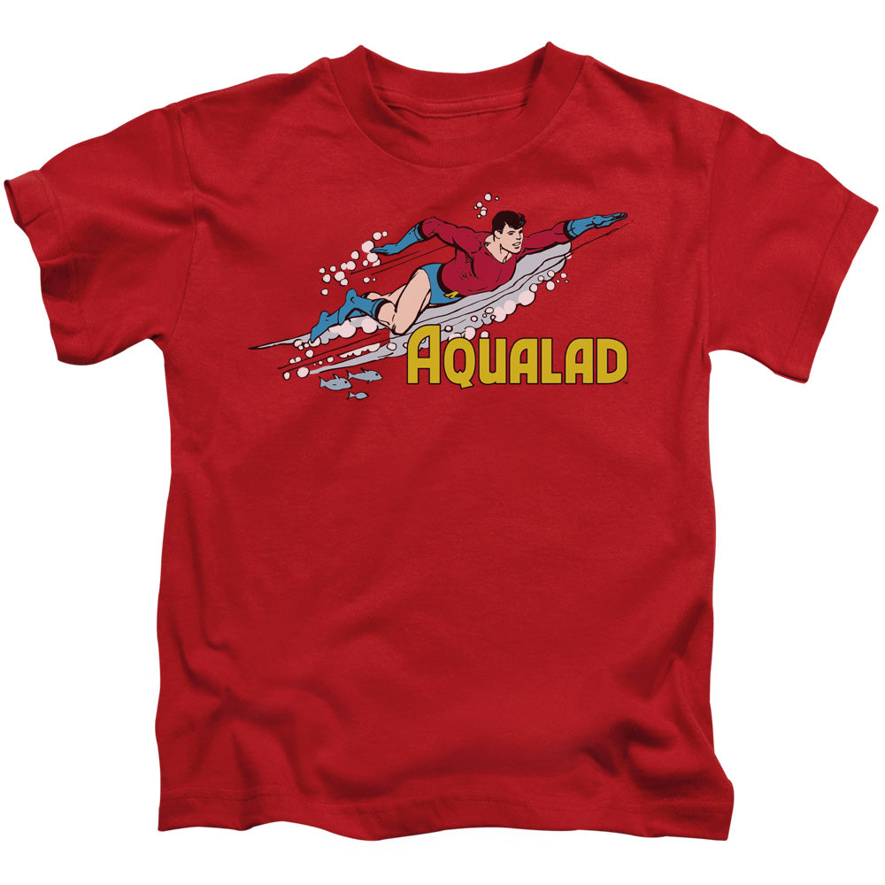 DC Comics Aqualad Juvenile Kids Youth T Shirt Red