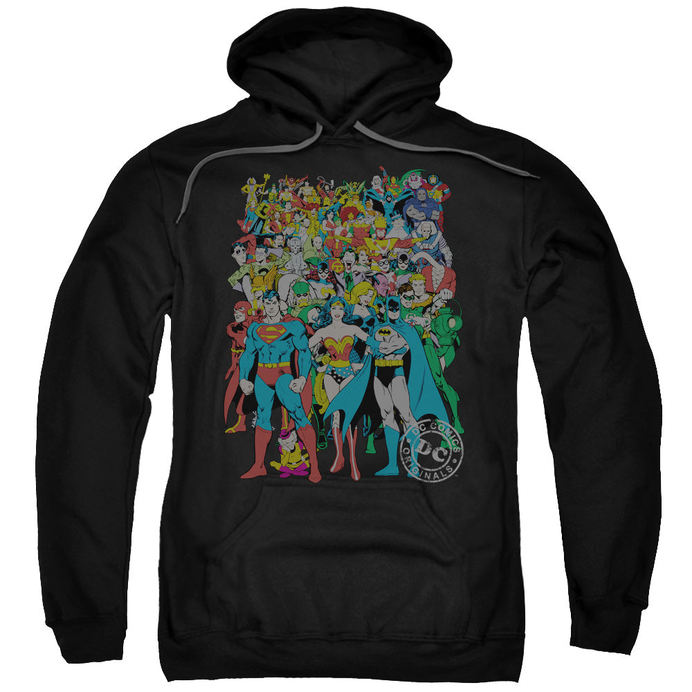 DC Comics Original Universe Mens Hoodie Black