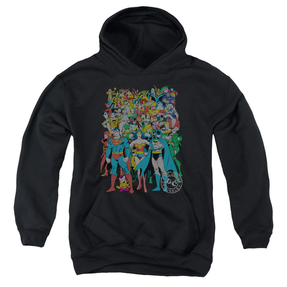 DC Comics Original Universe Kids Youth Hoodie Black