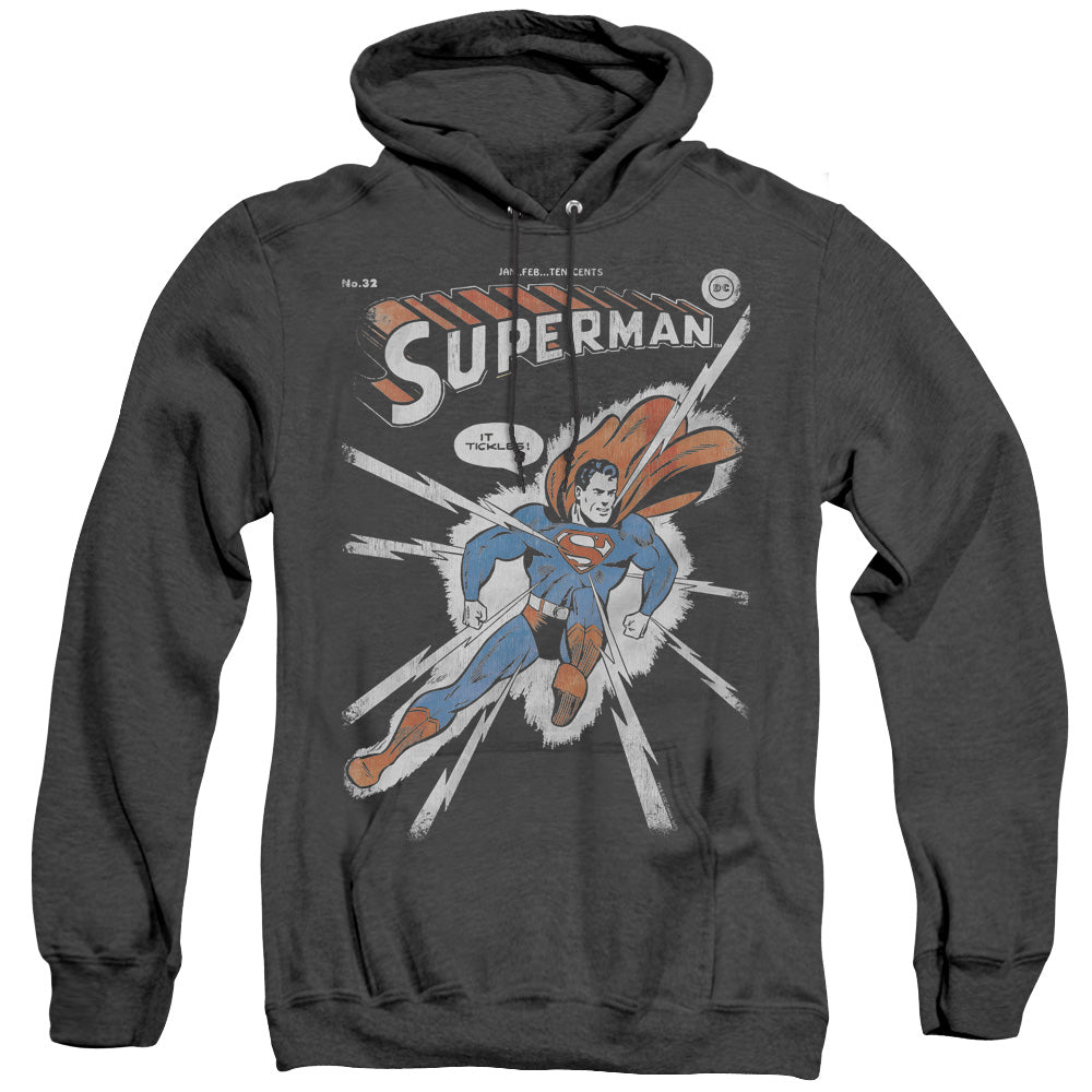 DC Comics Cover Me Heather Mens Hoodie Black