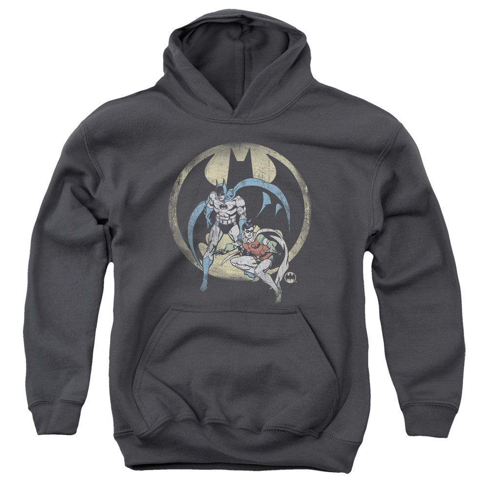 DC Comics Team Kids Youth Hoodie Charcoal
