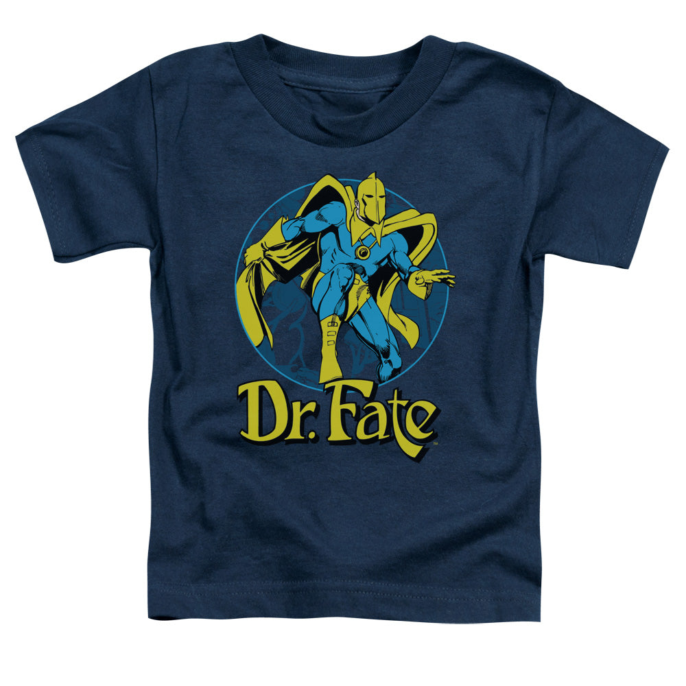 DC Comics Dr Fate Ankh Toddler Kids Youth T Shirt Navy Blue