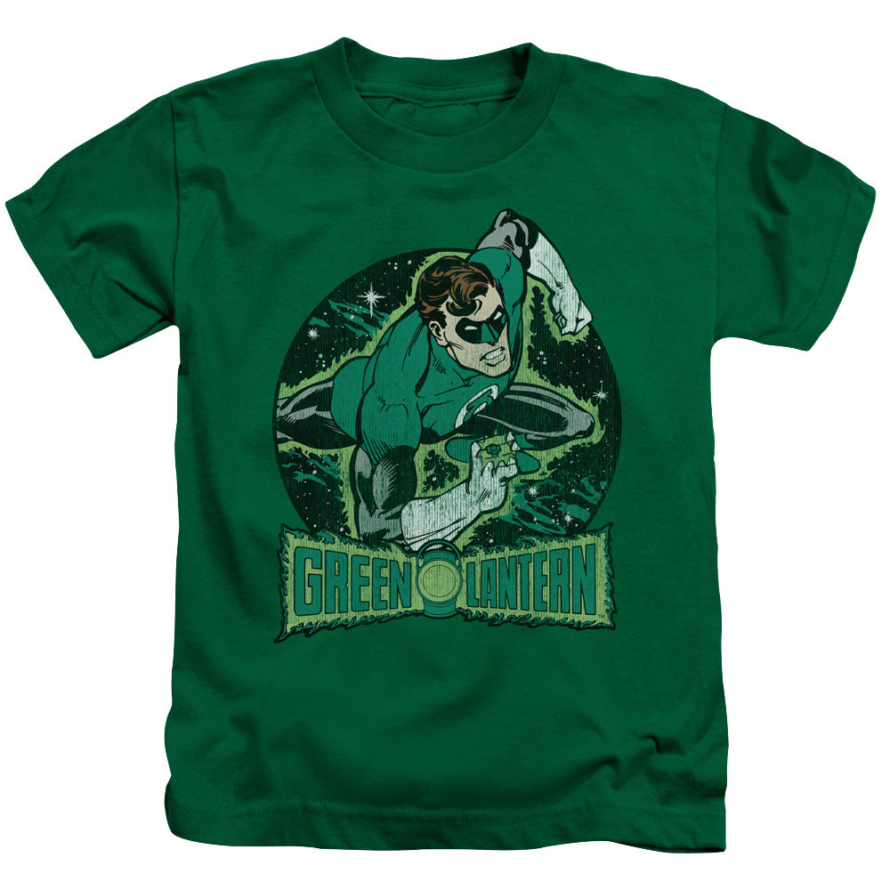 DC Comics in the Spotlight Juvenile Kids Youth T Shirt Kelly Green