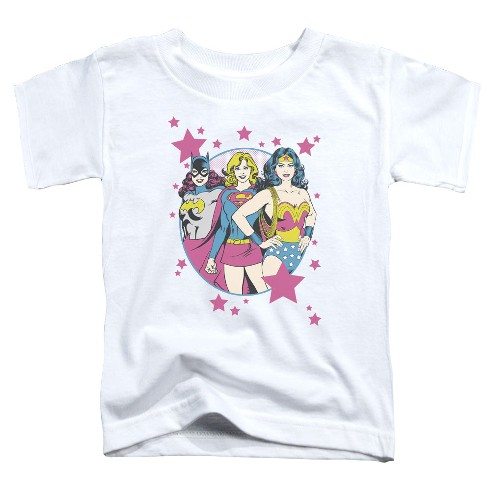DC Comics We Are Superior Toddler Kids Youth T Shirt White