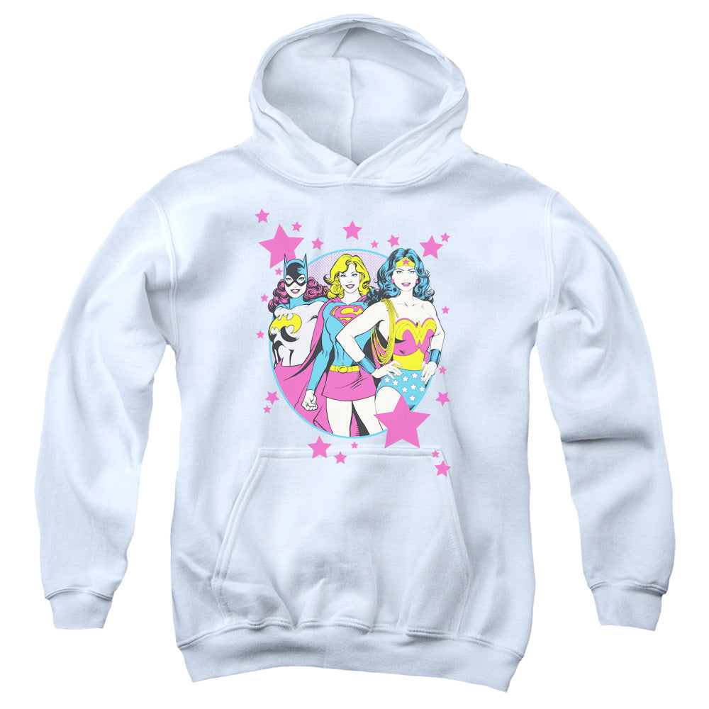 DC Comics We Are Superior Kids Youth Hoodie White