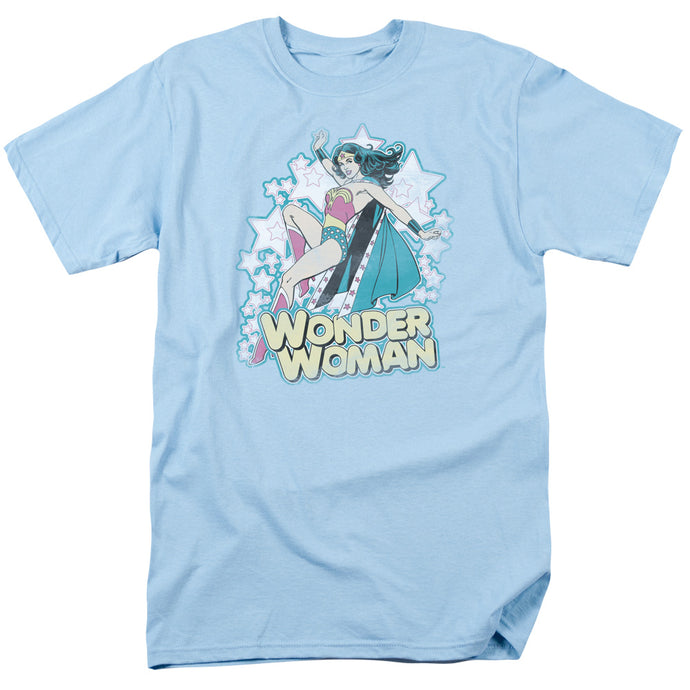 DC Comics Im Wonder Woman Mens T Shirt Light Blue