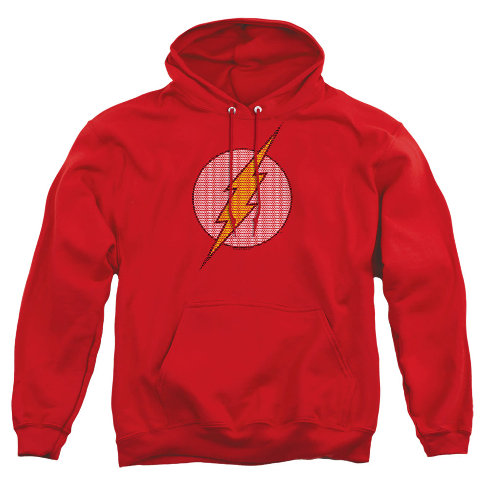 Dc Flash Flash Little Logos Mens Hoodie Red Officially Licensed