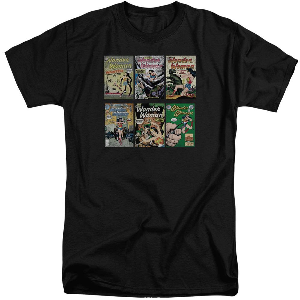 DC Comics Ww Covers Mens Tall T Shirt Adult Tall Black