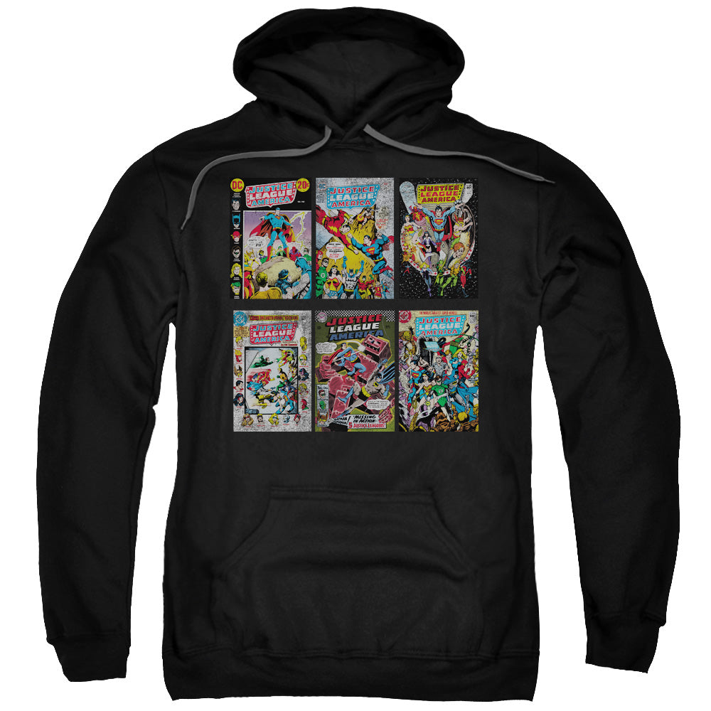 DC Comics DC Comics Covers Mens Hoodie Black