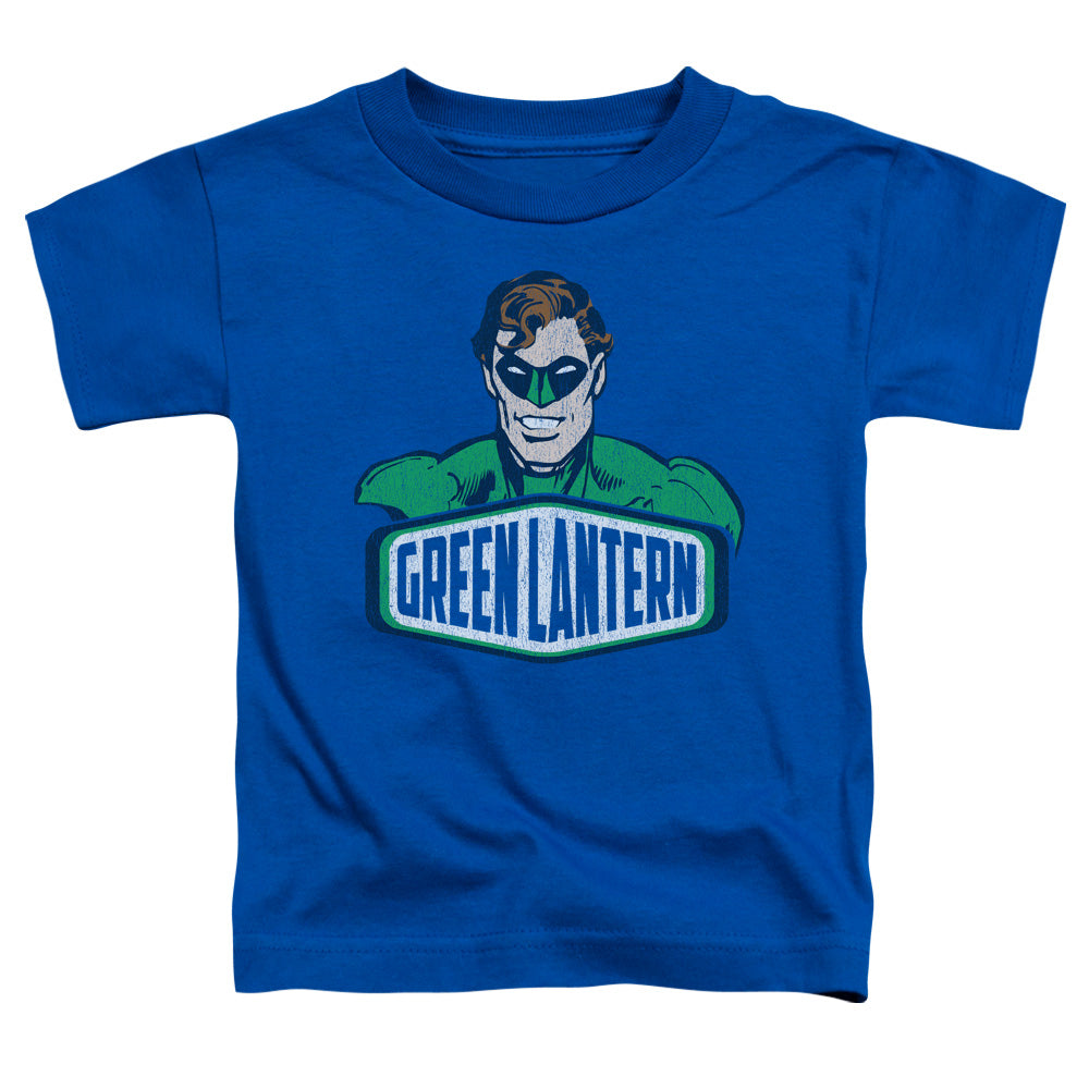 DC Comics Green Lantern Sign Toddler Kids Youth T Shirt Royal Blue