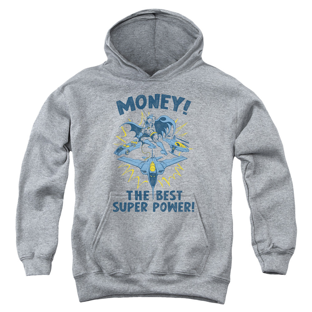 DC Comics Money Kids Youth Hoodie Heather