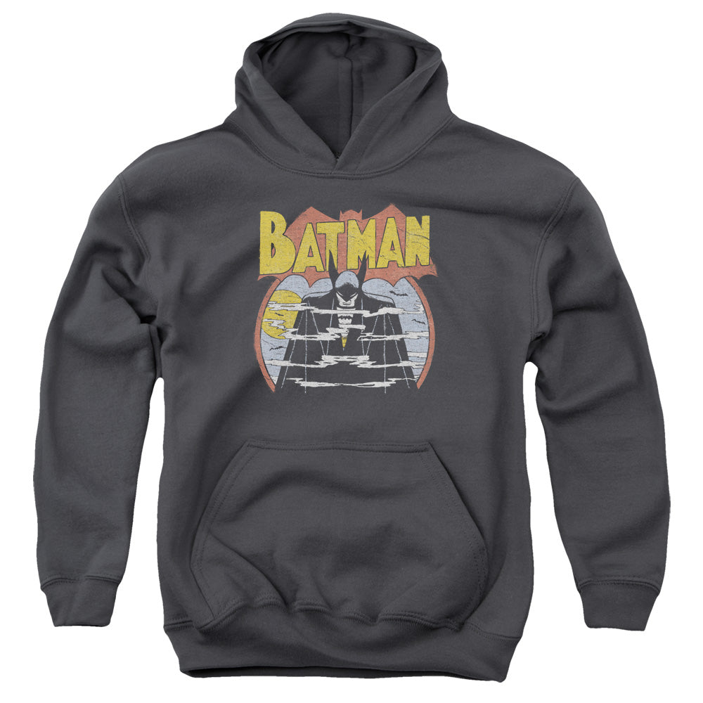 DC Comics Foggy Kids Youth Hoodie Charcoal