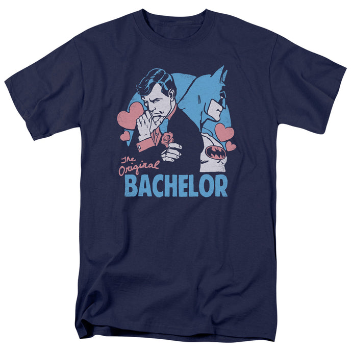 DC Comics Bachelor Mens T Shirt Navy Blue