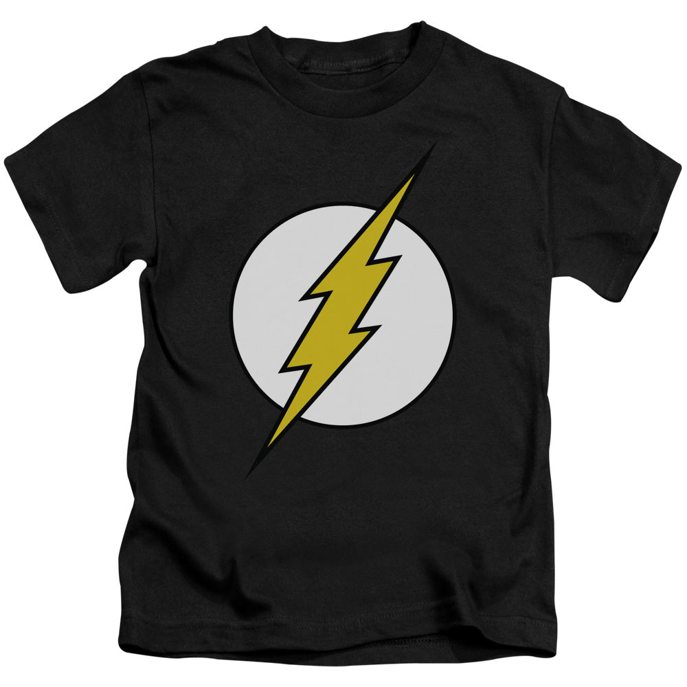 DC Comics Flash Fl Classic Juvenile Kids Youth T Shirt Black