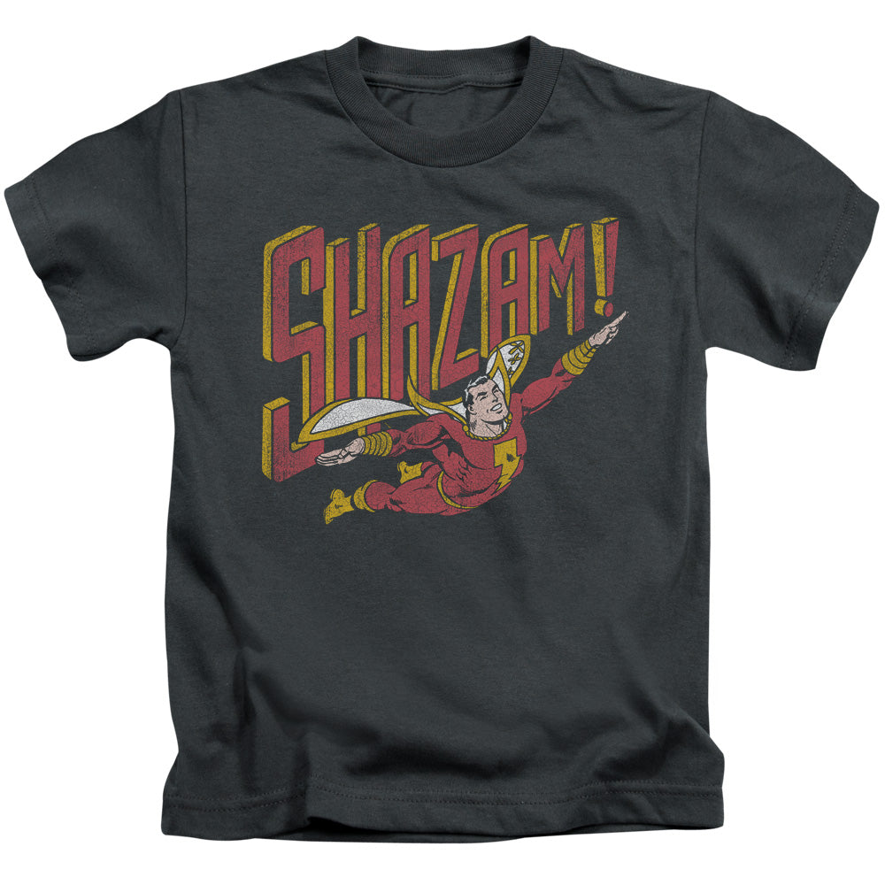 DC Comics Retro Marvel Juvenile Kids Youth T Shirt Charcoal