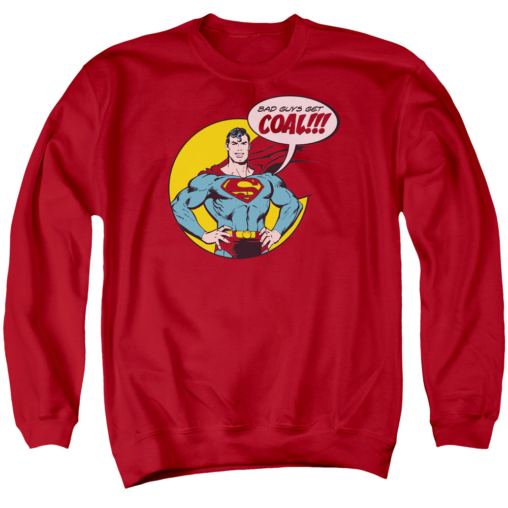 DC Comics Coal Mens Crewneck Sweatshirt Red