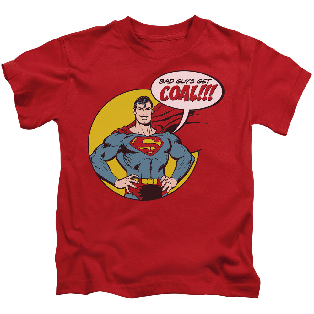 DC Comics Coal Juvenile Kids Youth T Shirt Red