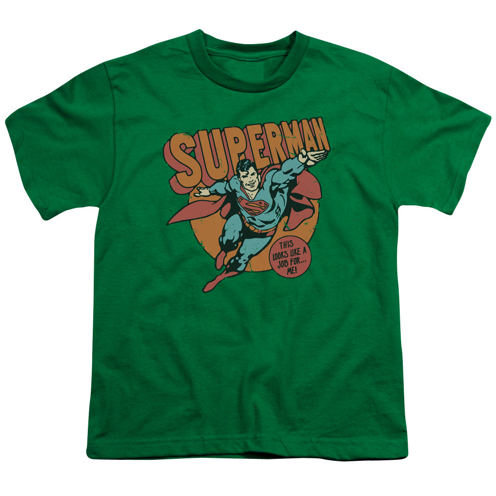 DC Comics Job for Me Kids Youth T Shirt Kelly Green