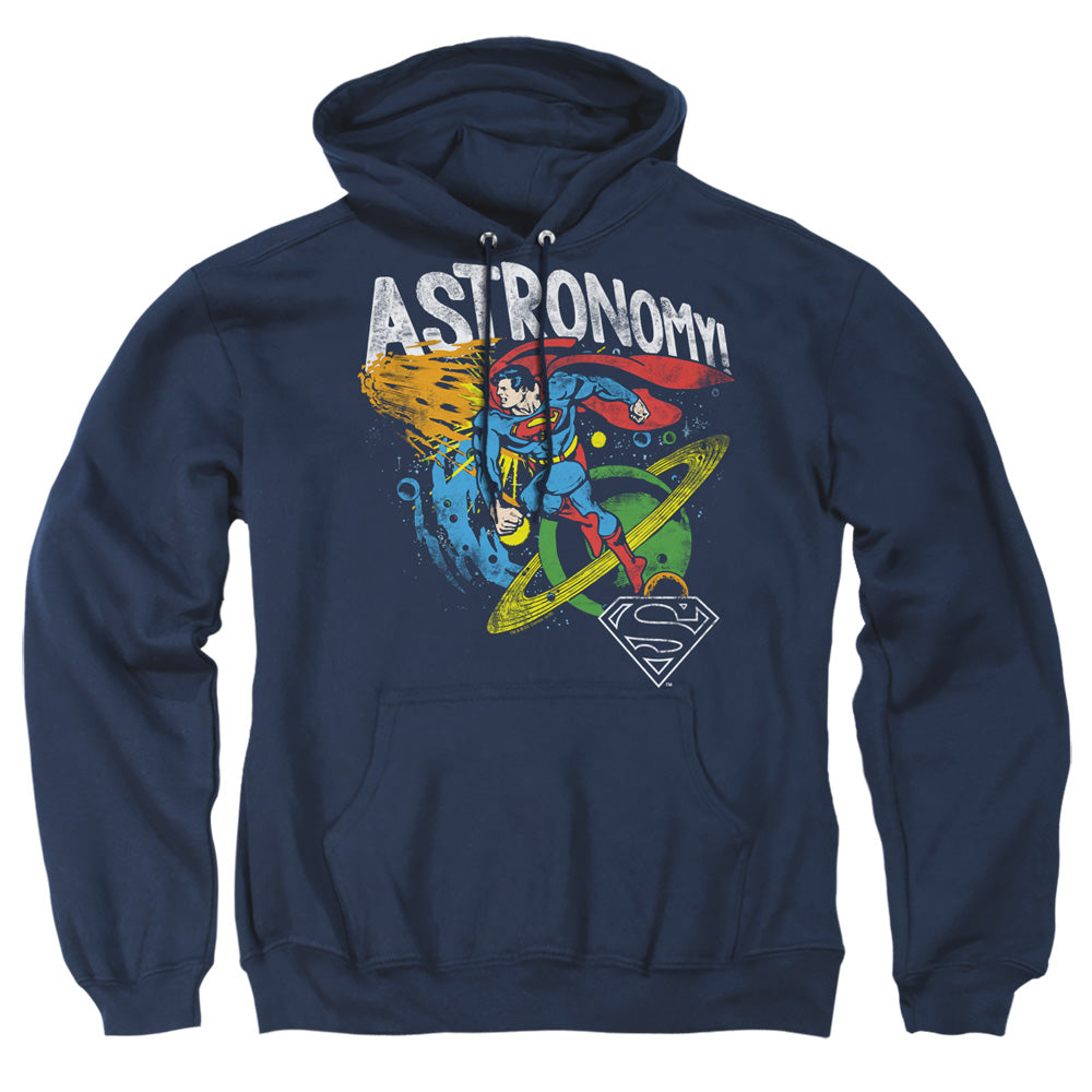 Dc Astronomy Mens Hoodie Navy Officially Licensed